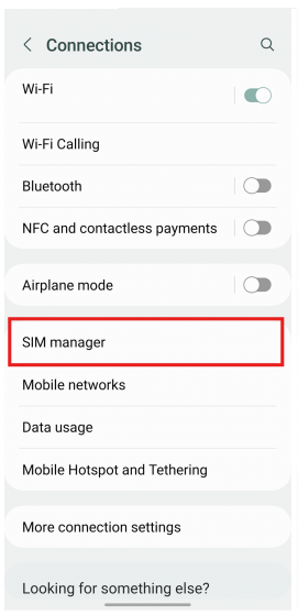 iOS პარამეტრები — ნაბიჯი 2