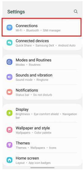 iOS პარამეტრები — ნაბიჯი 4